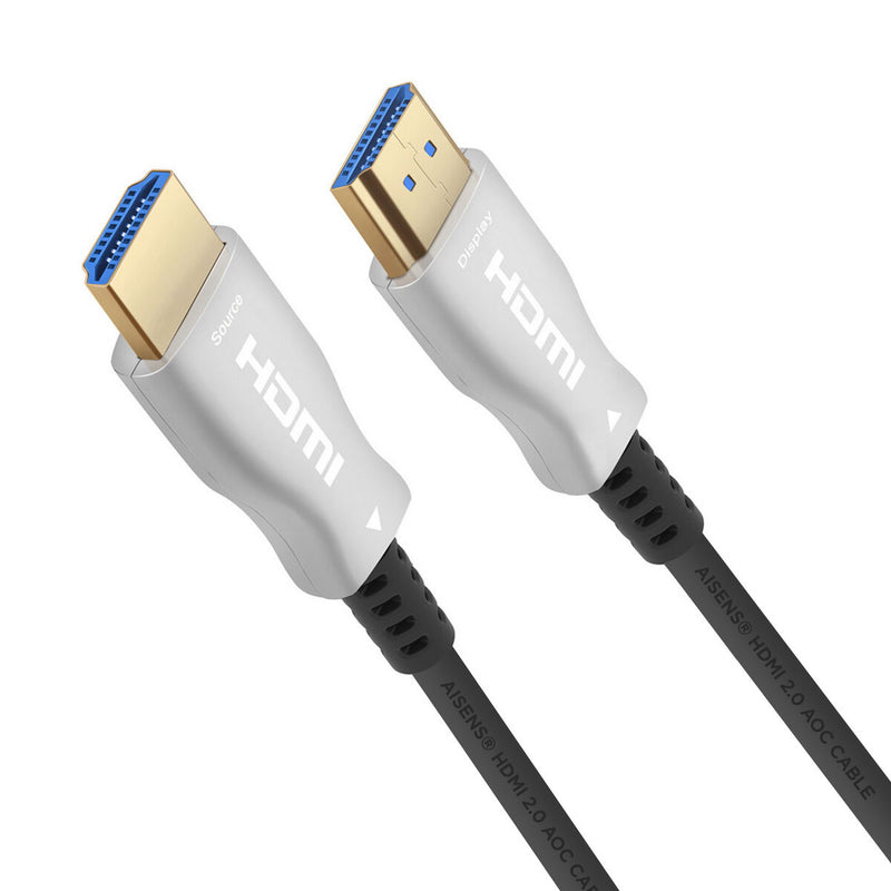 HDMI Kabel Aisens V2.0 AOC Premium 4K Hohe Geschwindigkeit Schwarz 20 m