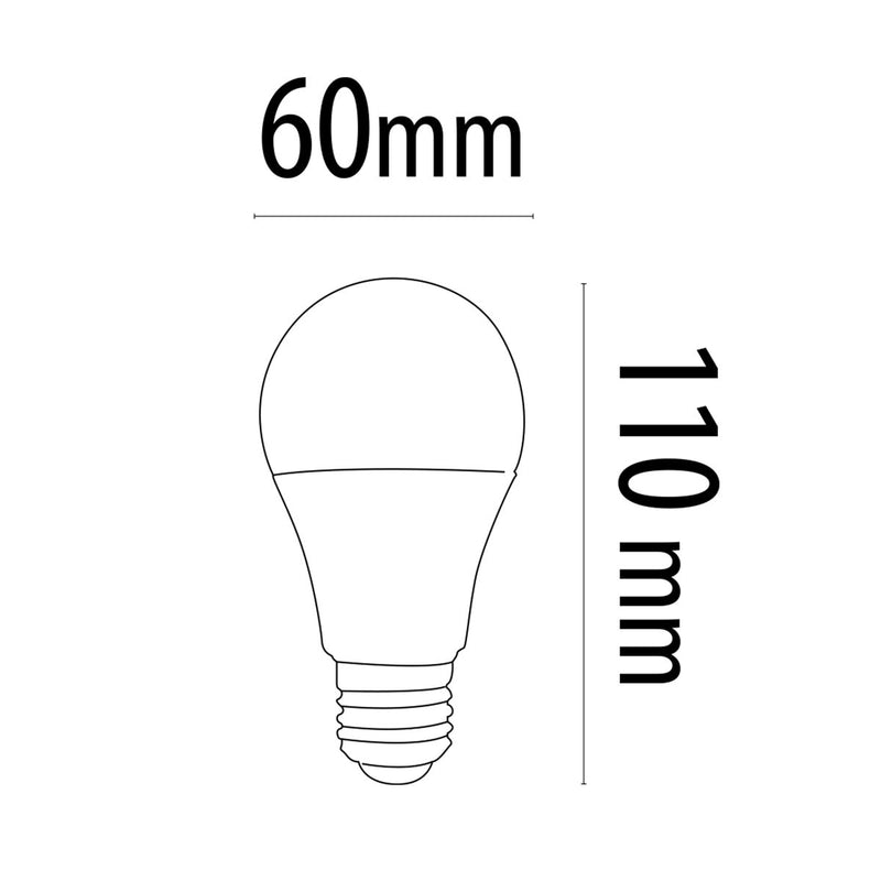 LED-Lampe TM Electron E27 (5000 K)