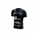 Herren Kurzarm-T-Shirt Bullpadel Odeon Paquito Navarro Schwarz