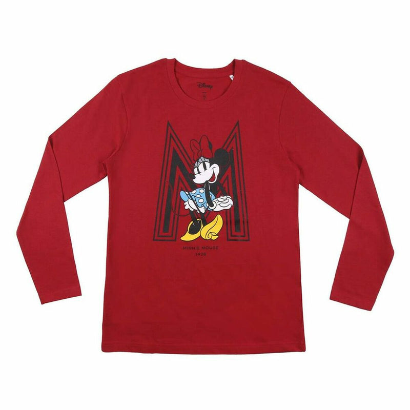 Schlafanzug Minnie Mouse Damen Rot