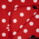 Decke für Haustiere Minnie Mouse Rot (100 x 0,5 x 70 cm)