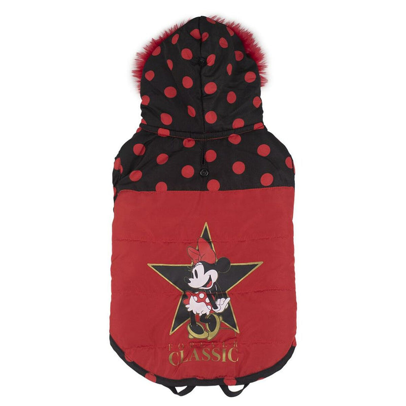 Hundemäntelchen Minnie Mouse Schwarz XS Rot