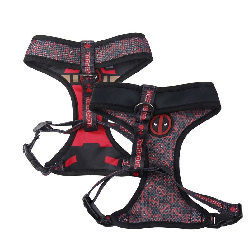 Hundegeschirr Deadpool Schwarz XS/S