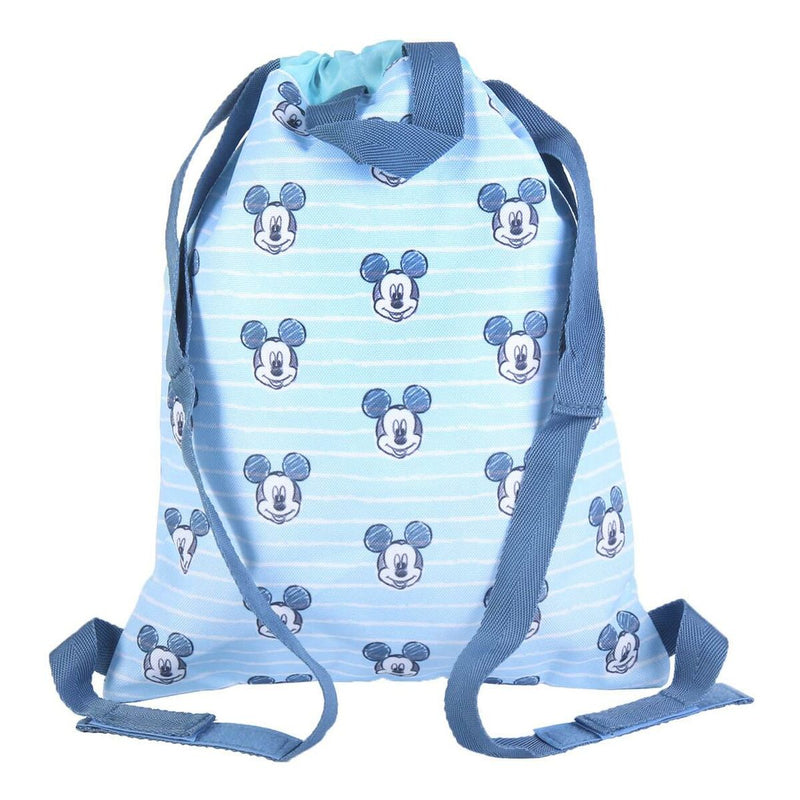 Schulrucksack Mickey Mouse Blau (33 x 27 cm)