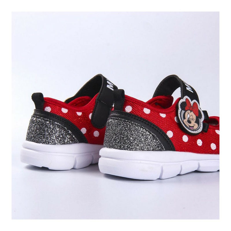 Ballerina-Pantoffel für Mädchen Minnie Mouse Rot