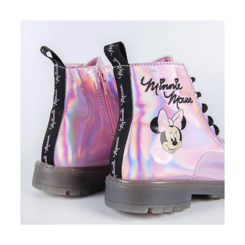 Freizeitstiefel für Kinder Minnie Mouse LED-Lichter Rosa