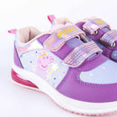 Turnschuhe mit LED Peppa Pig Lila