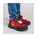 Turnschuhe mit LED Spiderman Rot