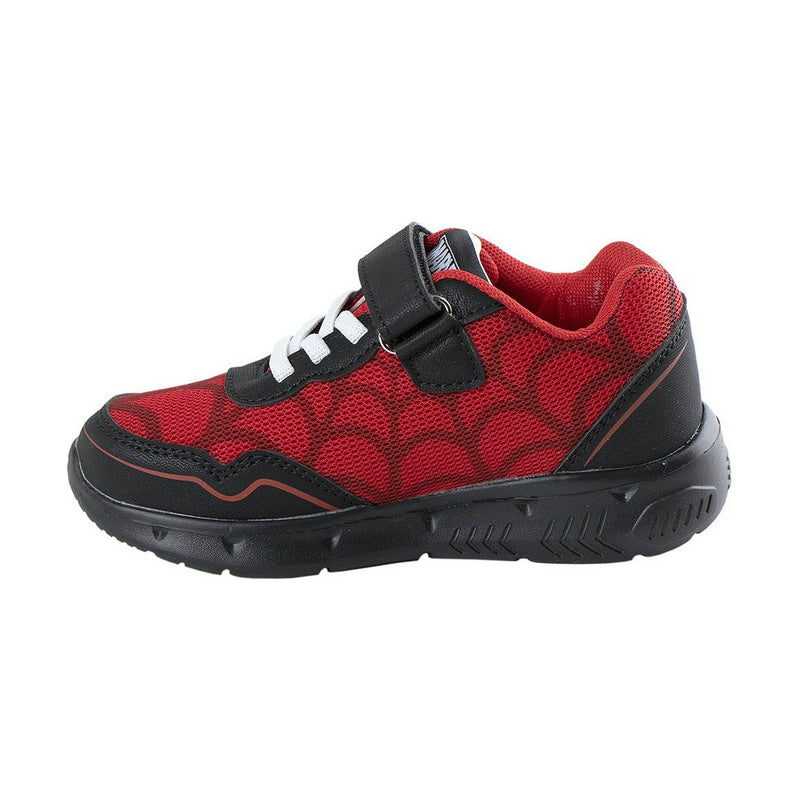 Turnschuhe mit LED Spiderman Rot