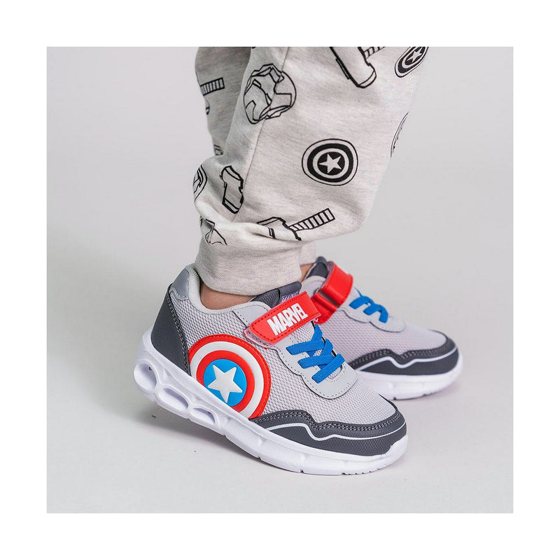 Turnschuhe mit LED The Avengers Grau