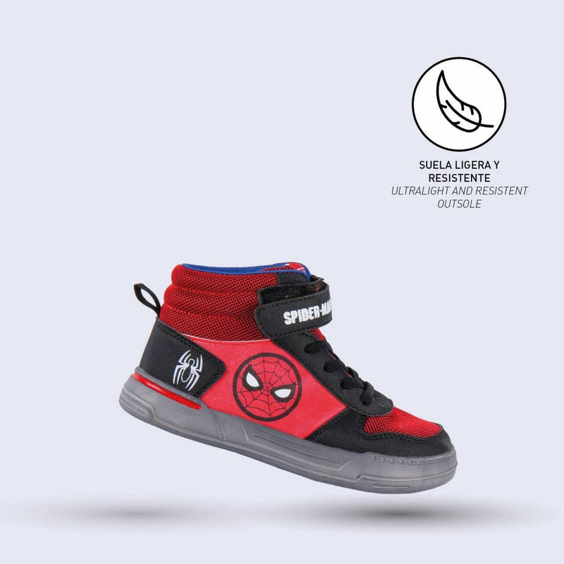 Freizeitstiefel für Kinder Spiderman Rot