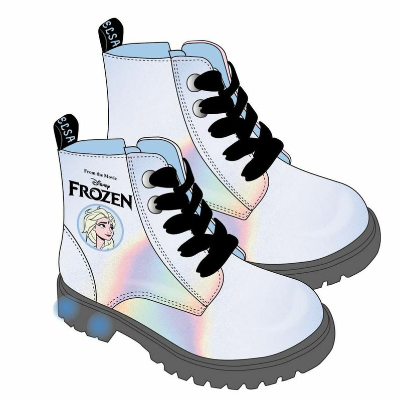 Freizeitstiefel für Kinder Frozen LED-Lichter Blau