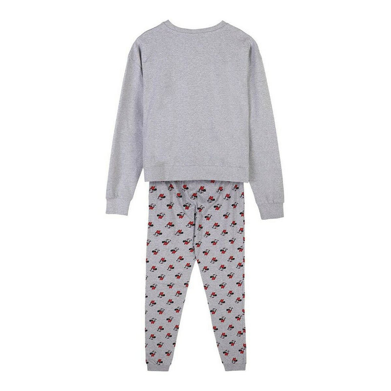 Schlafanzug Minnie Mouse Damen Grau