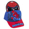 Kinderkappe Spiderman Blau (53 cm)