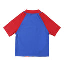 Bade-T-Shirt Spiderman Dunkelblau