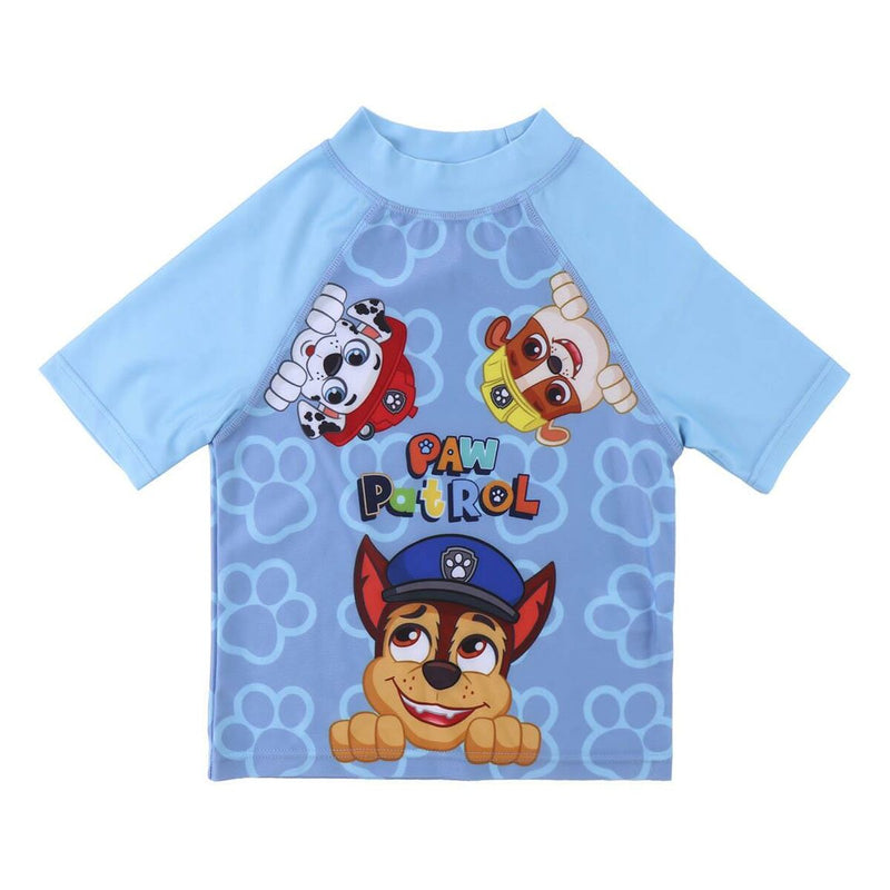 Bade-T-Shirt The Paw Patrol Blau