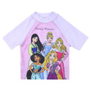 Bade-T-Shirt Princesses Disney Rosa