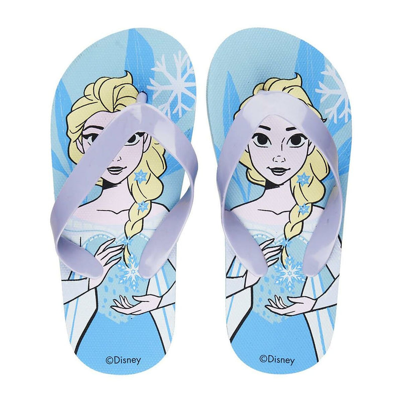 Flip Flops für Kinder Frozen Blau