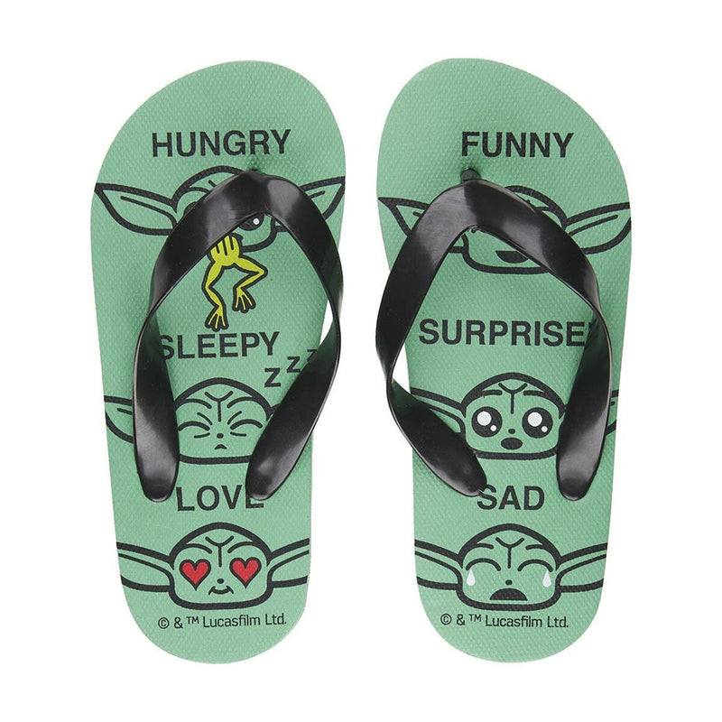 Flip Flops für Kinder The Mandalorian grün