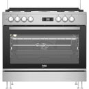 Gasherdplatte BEKO GM 15321 DX NS 90 cm Stahl 2900 W