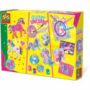 Lernspiel SES Creative Glitter unicorns 3 in 1