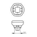 Leuchtstoffröhre Philips lynx te fsd GX24Q-4 3200 Lm (830 K)