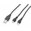 USB-Kabel auf micro-USB Trust GXT 222 Schwarz