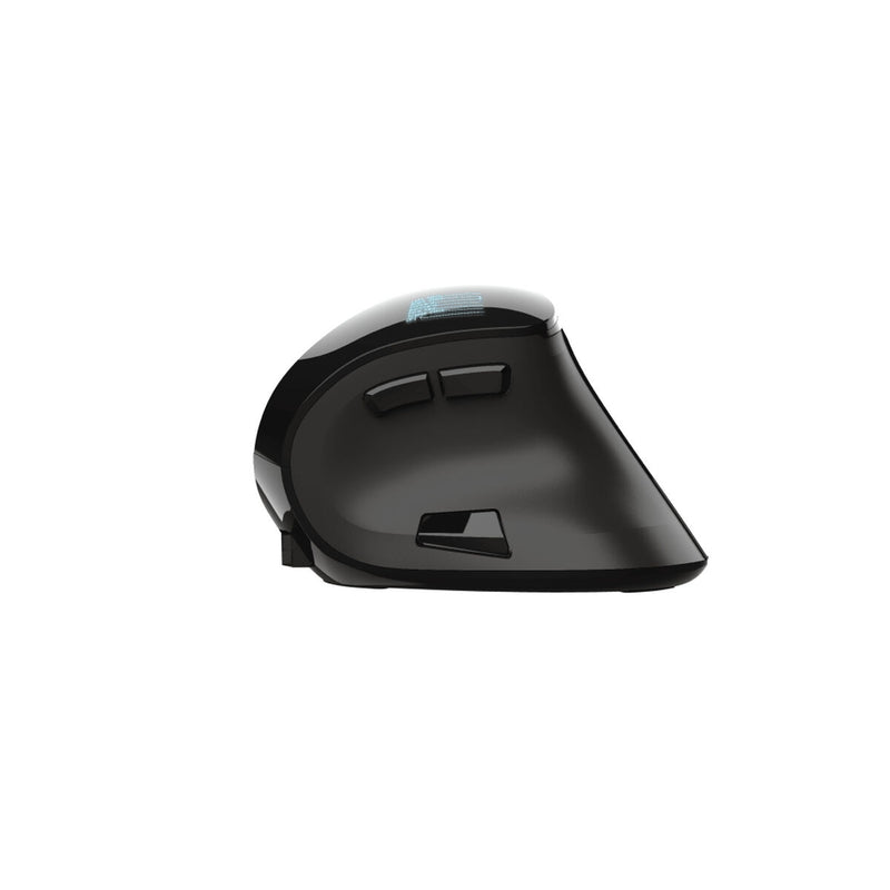 Schnurlose Mouse Trust Voxx Bluetooth Aufladbar Ergonomisch Vertikal Schwarz 2400 dpi