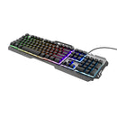 Gaming Tastatur Trust GXT 853 ESCA Qwerty Spanisch LED RGB