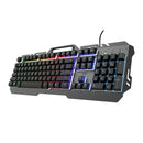 Gaming Tastatur Trust GXT 853 ESCA Qwerty Spanisch LED RGB