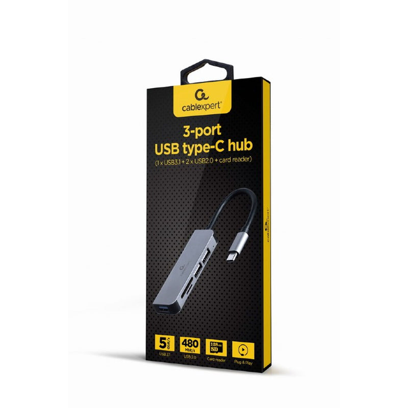 Hub USB GEMBIRD UHB-CM-CRU3P1U2P2-01