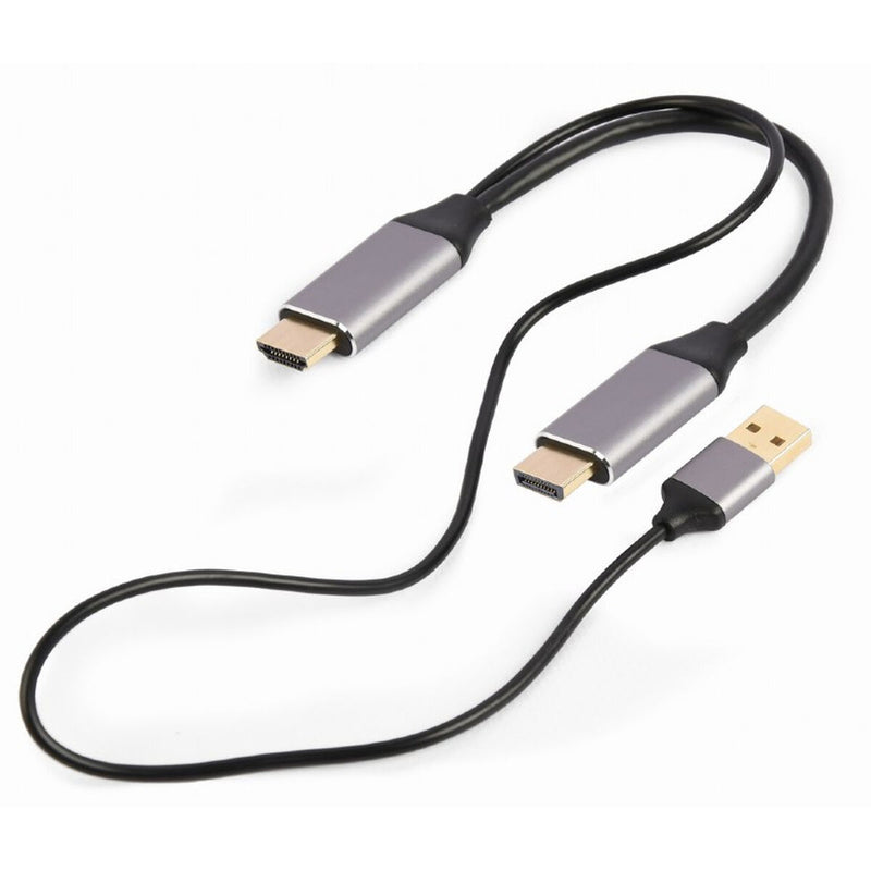 DisplayPort-zu-HDMI-Adapter GEMBIRD A-HDMIM-DPM-01 2 m Schwarz