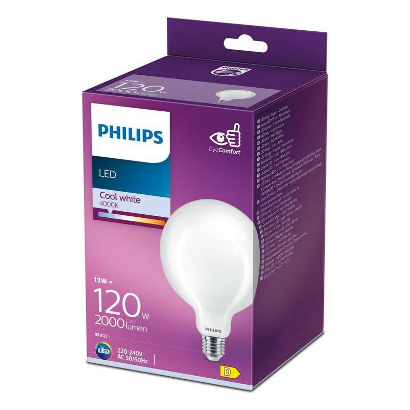 LED-Lampe Philips E27 13 W 2000 Lm (12,4 x 17,7 cm) (4000 K)