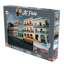 Puzzle Goliath  Havana Cuba  & Rainbow Mountain Peru 500 Stücke 1000 Stücke