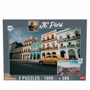 Puzzle Goliath  Havana Cuba  & Rainbow Mountain Peru 500 Stücke 1000 Stücke