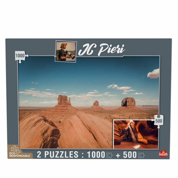 Puzzle Goliath  Monument Valley & Antelope Canyon 500 Stücke 1000 Stücke