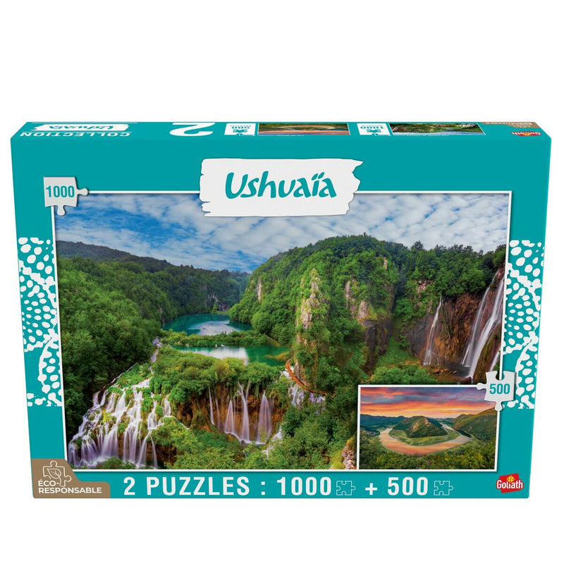 Puzzle Goliath  Ushuaia & Croatia 500 Stücke 1000 Stücke