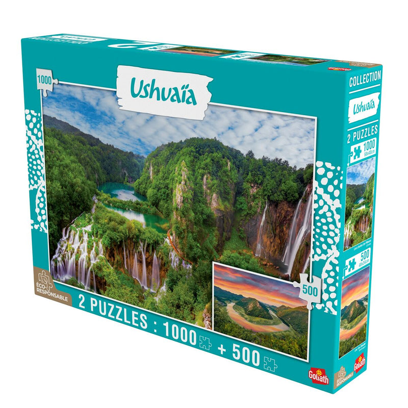 Puzzle Goliath  Ushuaia & Croatia 500 Stücke 1000 Stücke