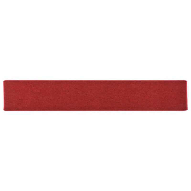 vidaXL Teppichläufer Rot 50x300 cm