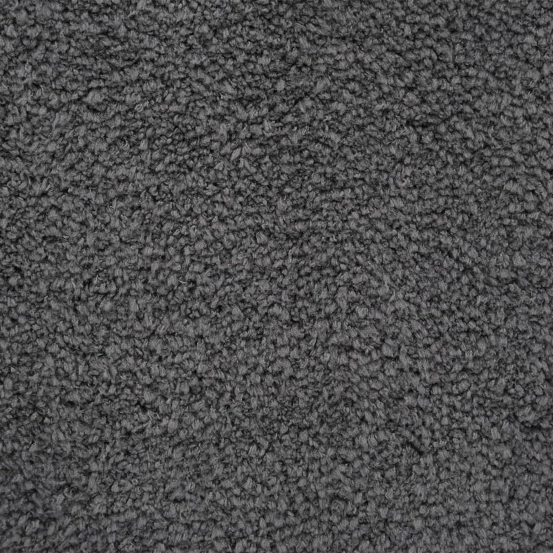 Hochflor-Teppich Anthrazit 200x140 cm