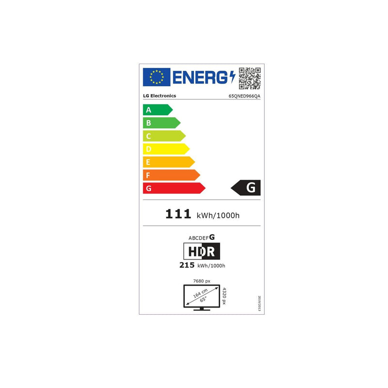 Smart TV LG 65QNED966QA