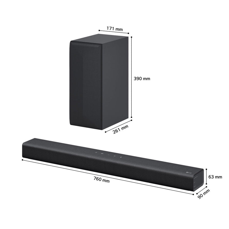 Drahtlose Soundbar LG S60Q