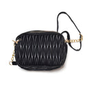 Damen Handtasche 100-SIYAH Schwarz (21 x 15 x 6 cm)