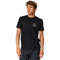 Herren Kurzarm-T-Shirt Rip Curl Animals Schwarz