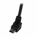 USB-Kabel auf Micro-USB Startech USBAMB2MD            Schwarz