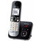 Festnetztelefon Panasonic Corp. KX-TG6821FRB Schwarz Grau