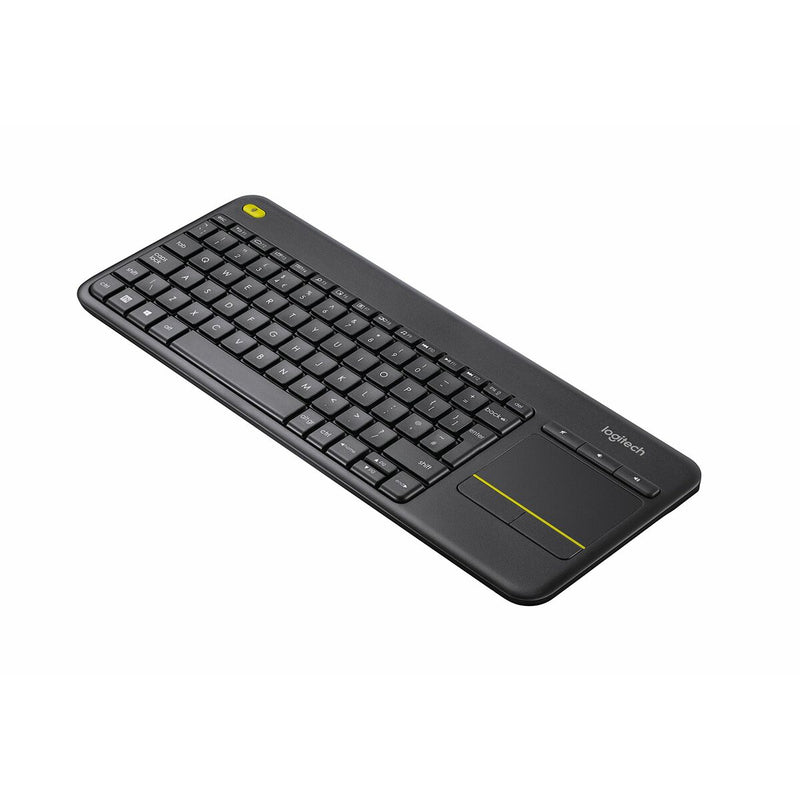 Touchpad mit Tastatur Logitech 920-007129 Wireless Französisch AZERTY (Restauriert B)