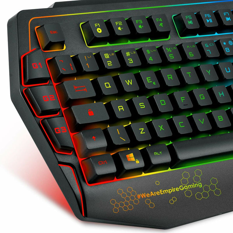 Gaming Tastatur QWERTY (Restauriert A)