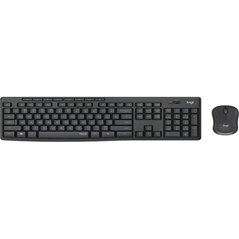 Tastatur mit Drahtloser Maus Logitech Combo MK295 QWERTY Italienisch (Restauriert A)