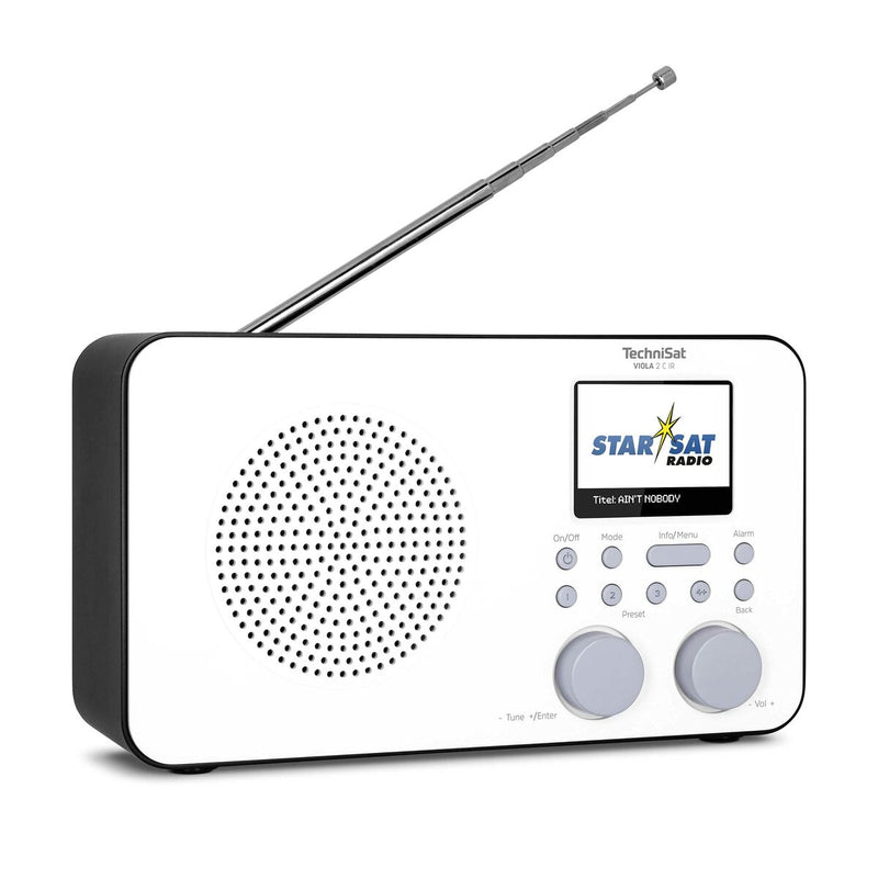 Radio TechniSat Viola 2C Weiß (Restauriert B)